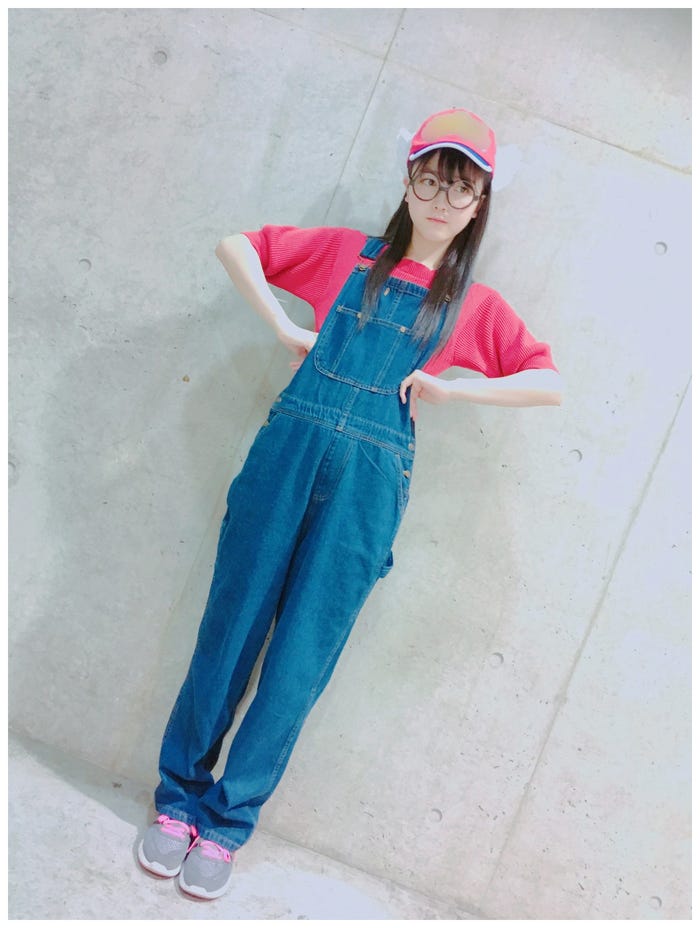 アラレちゃんコスプレの久保史緒里/久保史緒里オフィシャルブログより