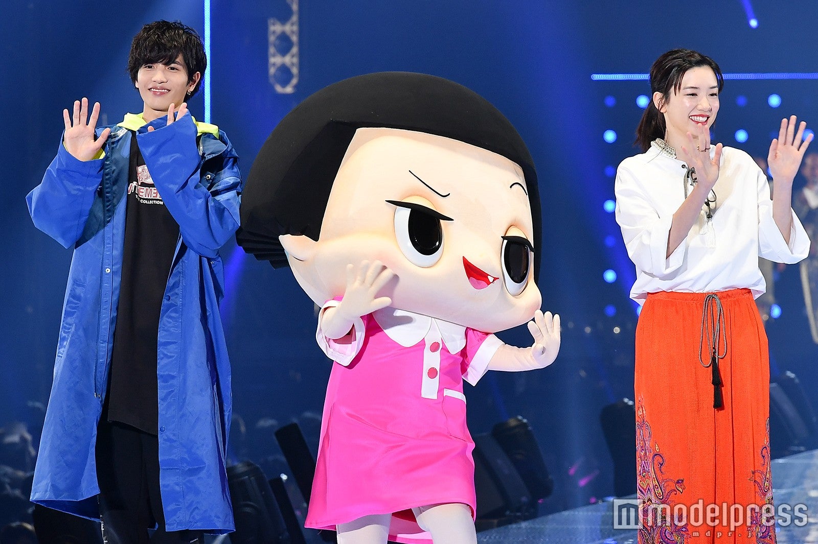志尊淳 、チコちゃん、永野芽郁 （C）モデルプレス