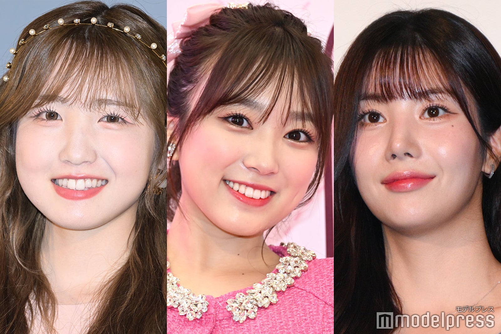 矢吹奈子、本田仁美、クォン・ウンビ（C）モデルプレス