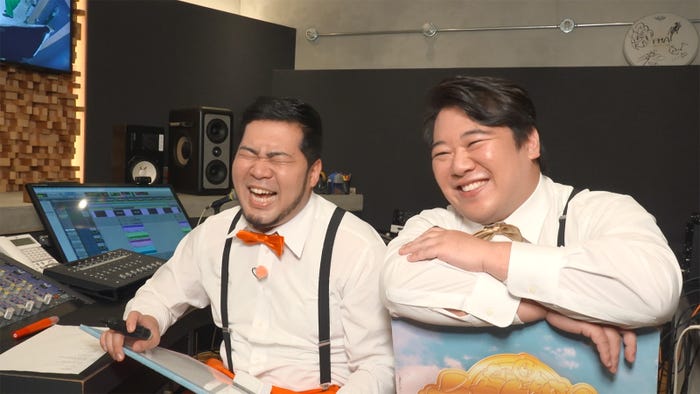 松井ケムリ、ニシダ(C)blowout Music Labels