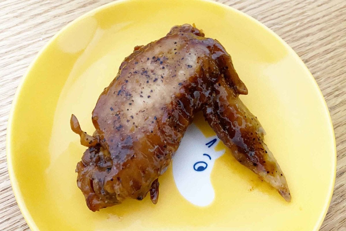 業務スーパー「チキンの照りっと煮」「手羽先の黒胡椒煮」