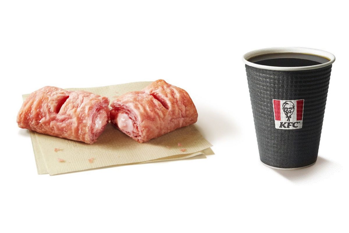 KFC・いちごチョコパイ