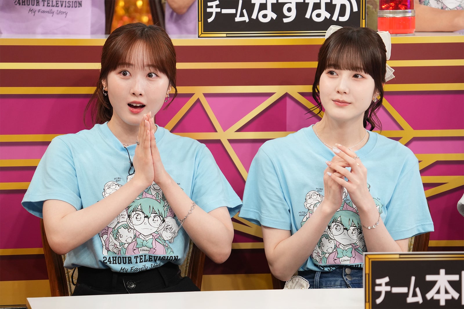 本田望結、本田紗来（C）日本テレビ