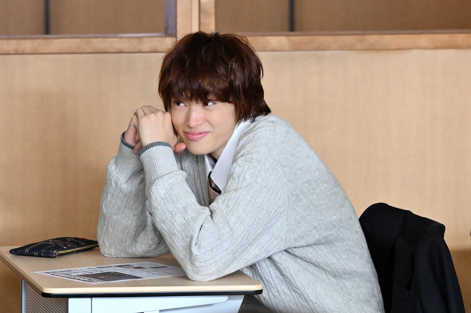 窪塚愛流「御上先生」第1話（C）TBS