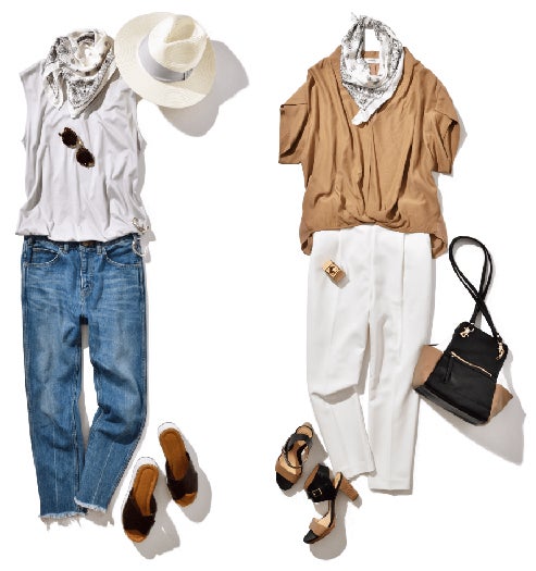 一気に印象が変わる！“バンダナ”でこなれ感（C）TOPLOG