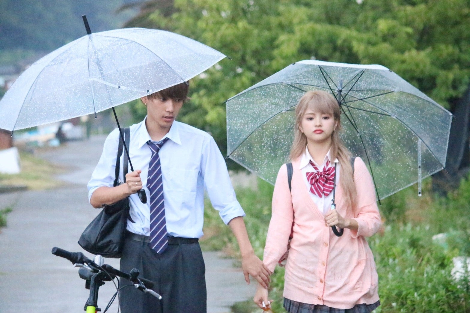 なちょす＆那須泰斗／メイキングカット（提供写真）