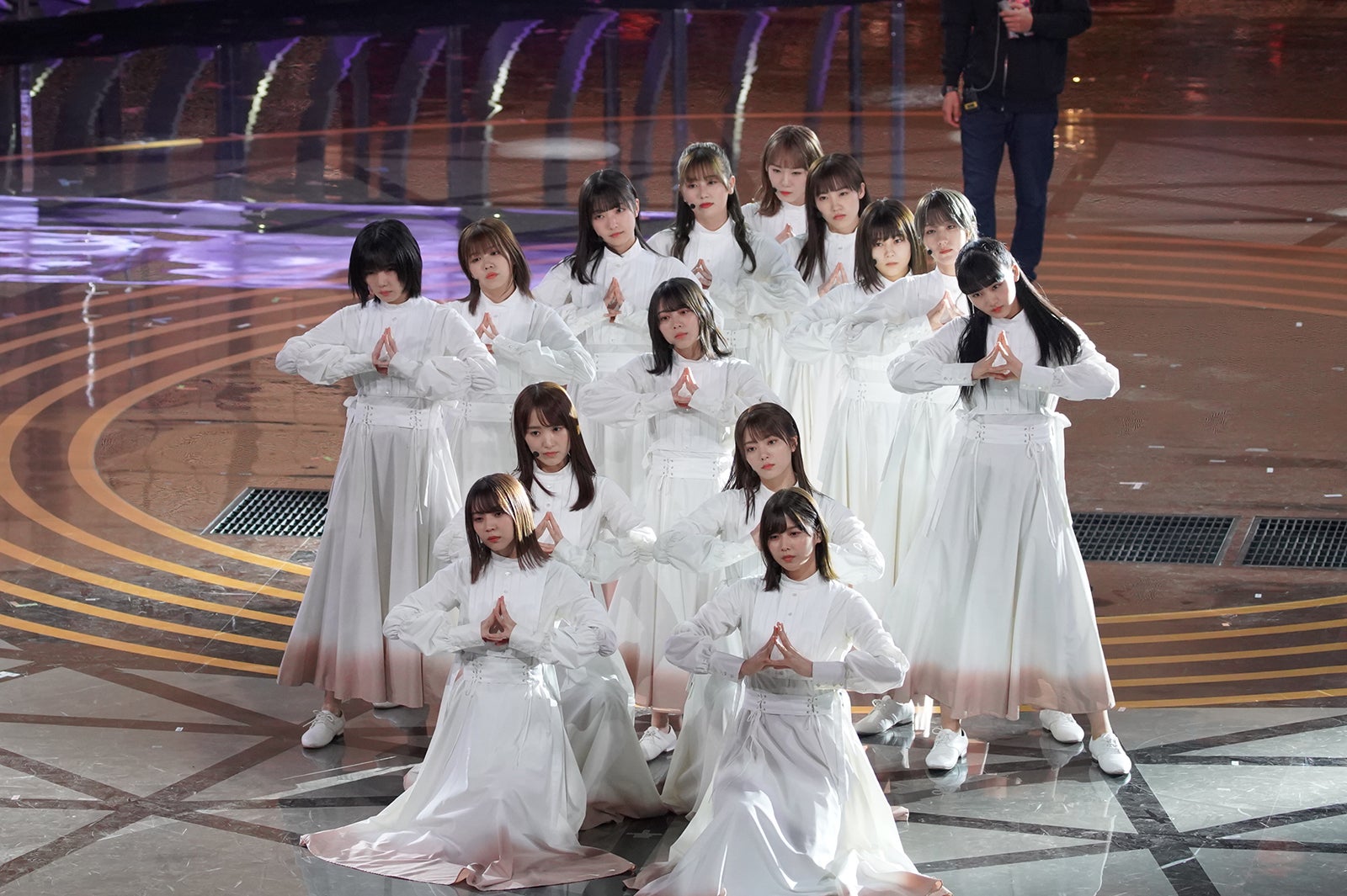 櫻坂46、紅白リハ登場 「Nobody's fault」披露＜紅白リハ1日目