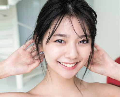 川津明日香、水着姿で9頭身の抜群スタイル堂々披露