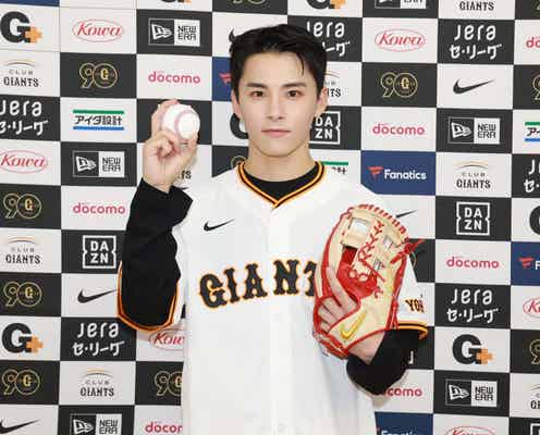 JO1川西拓実、初ファーストピッチで球速125km「ライブや映画初主演よりも緊張しました」<囲み取材全文>