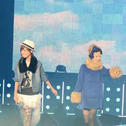 AAA宇野実彩子(左)、伊藤千晃(右)