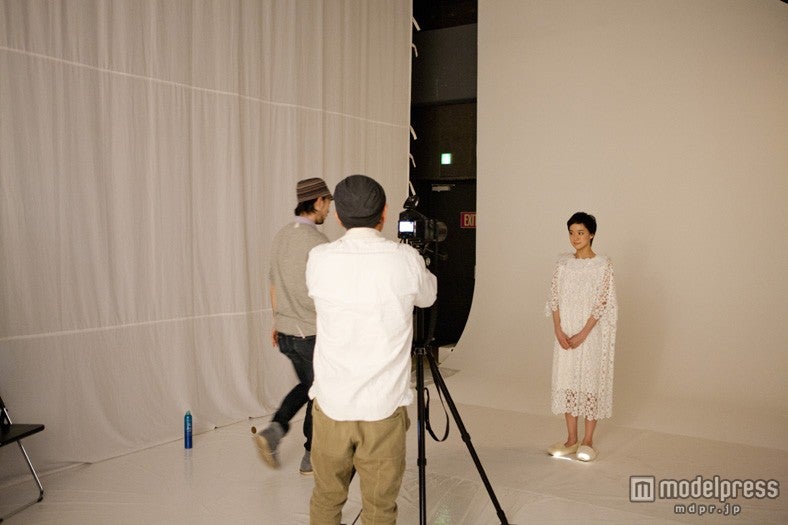 蒼井優／資生堂「フルメーク　ウォッシャブル　ベース」新CMメイキングショット