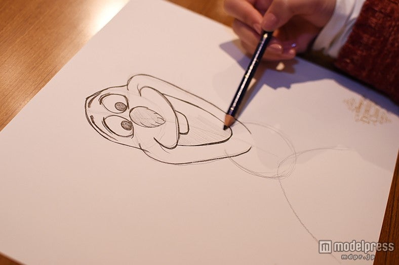 徐々にオラフが出来上がっていく