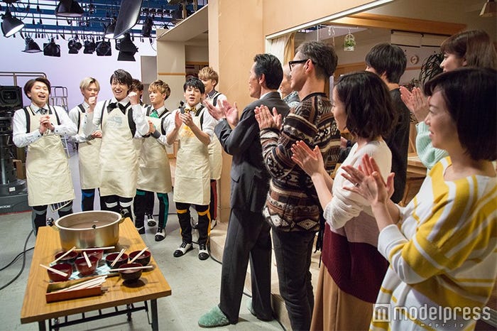 お汁粉を差し入れ(画像提供:関西テレビ)