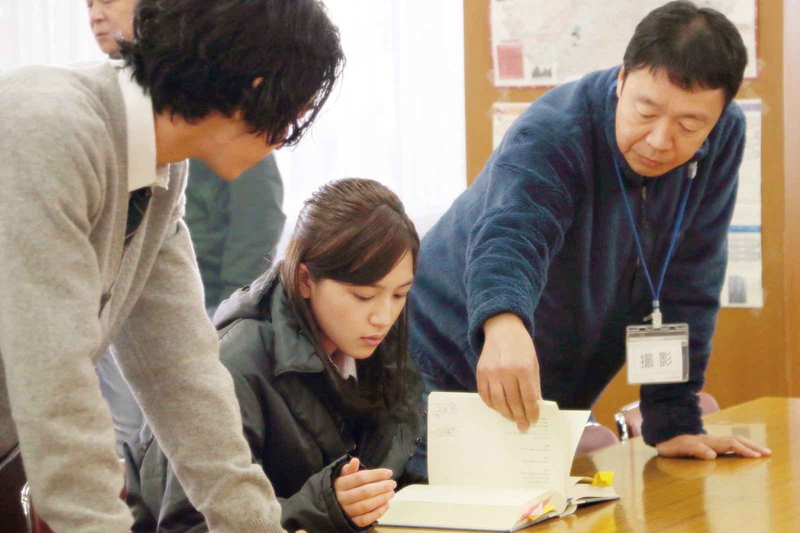 川口春奈／「一週間フレンズ。」撮影メイキングショット（C）2017 葉月抹茶／スクウェアエニックス・映画「一週間フレンズ。」製作委員会