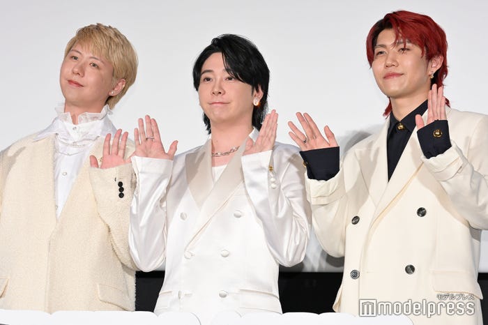 藤澤涼架、大森元貴、若井滉斗/Mrs. GREEN APPLE(C)モデルプレス