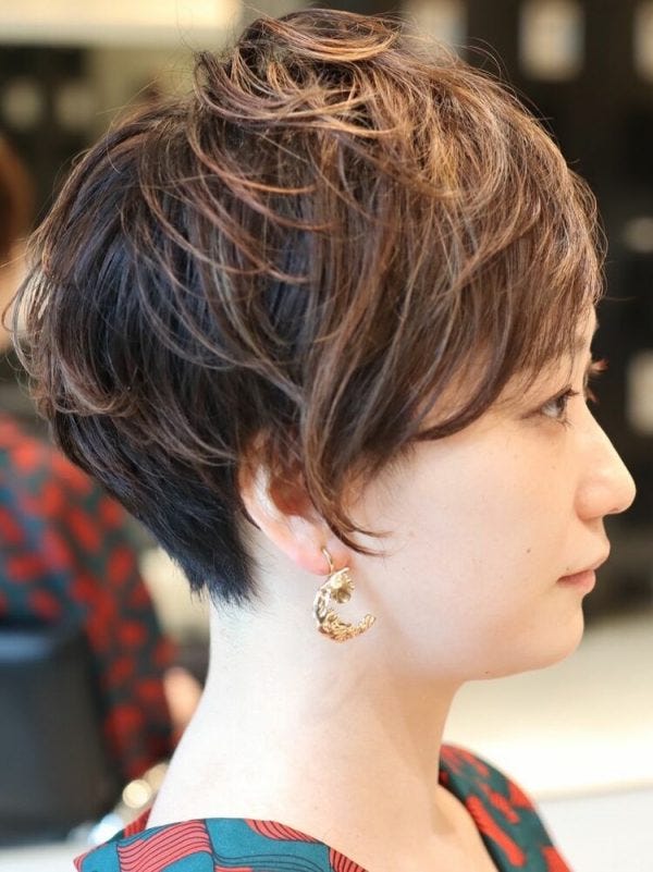 ショートカット 刈り上げ にしてみない 大人女子のおしゃれヘアカタログ モデルプレス