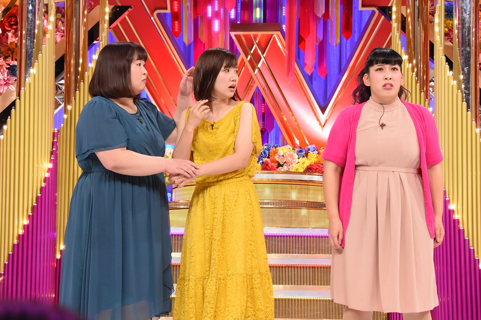 かなで、福田麻貴、ゆめっち（C）日本テレビ