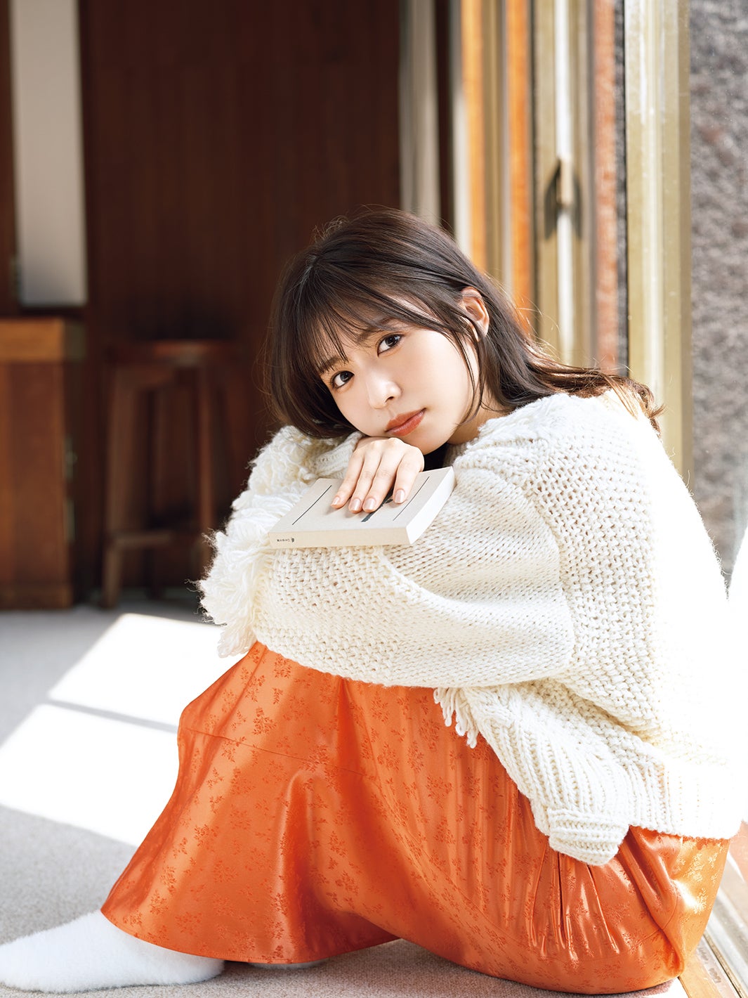 長濱ねる／「幻冬舎文庫　冬の読書フェア」フォトサンプル（提供写真）