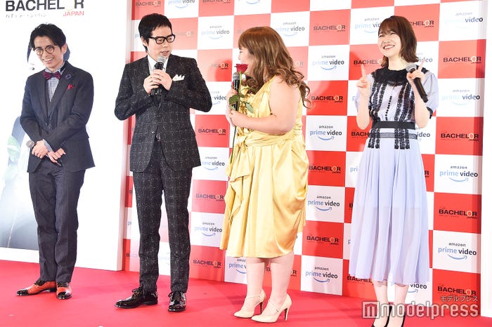 (左から)藤森慎吾、今田耕司、ゆりやんレトリィバァ、指原莉乃 (C)モデルプレス