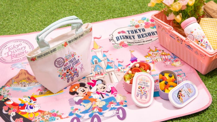 TDR、新作グッズは花咲くパーク満喫するミッキーらをデザイン　生活雑貨や美容アイテムなど登場