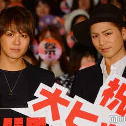 三代目JSB登坂広臣（右）、“兄”EXILE TAKAHIROの暴露に「超恥ずかしいっすね！」（C）モデルプレス