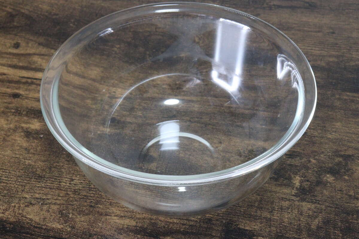 無印良品の耐熱ガラスボールのMサイズ