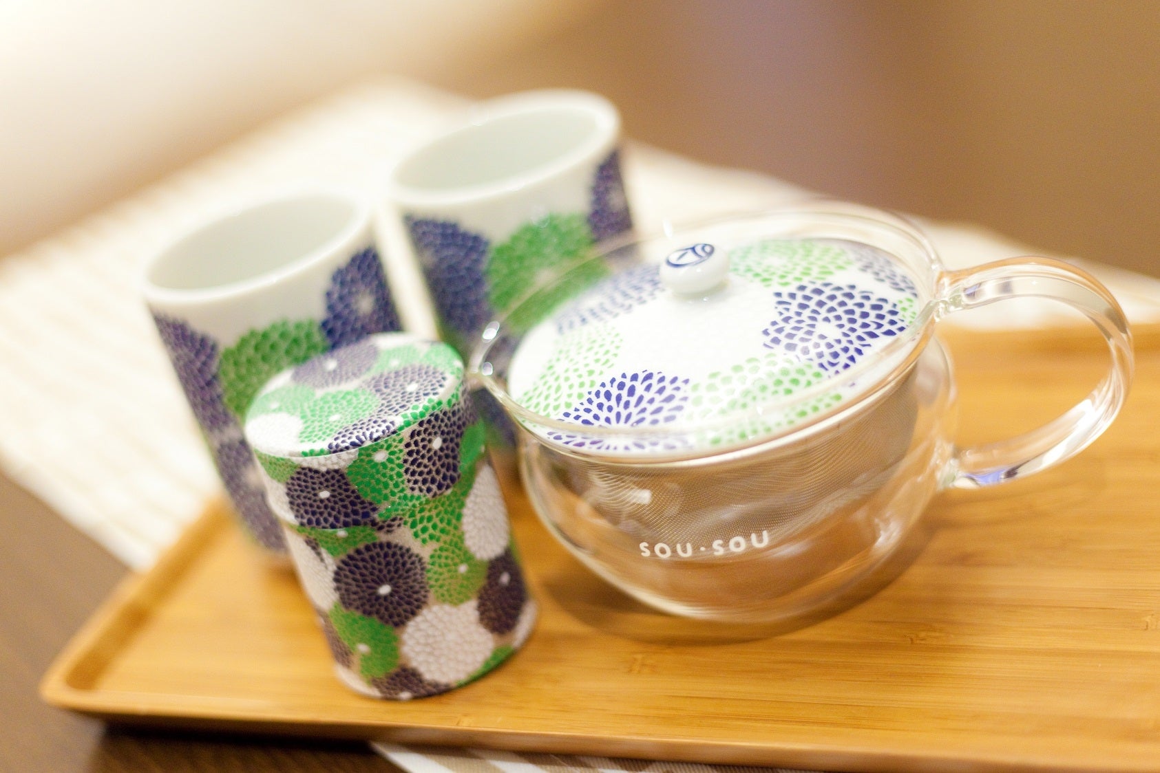 お茶セット／画像提供：リーガロイヤルホテル京都