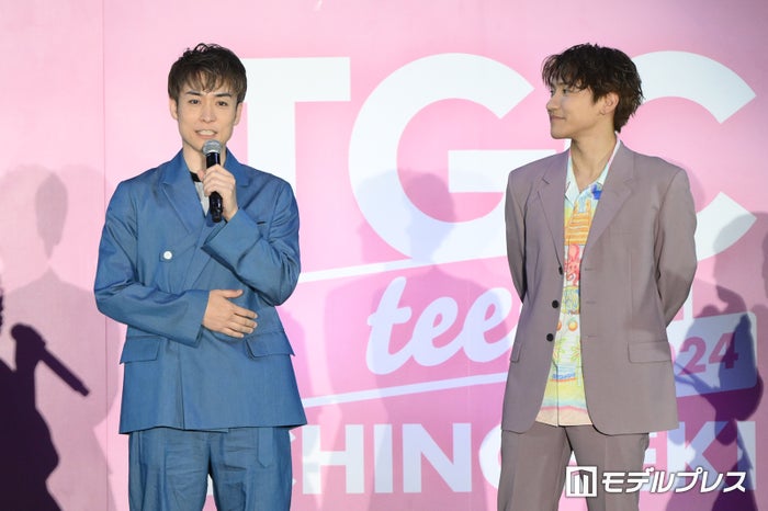 EXILE TETSUYA＆GENERATIONS小森隼、シークレット登場 後輩グループをアピール【TGC teen ICHINOSEKI 2024】