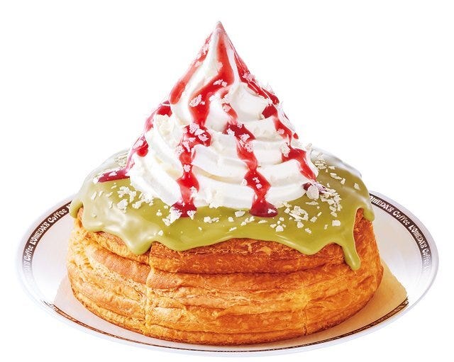 コメダ珈琲店 コメダ ピスタチオ・ルージュ シロノワール コメダ珈琲店 コメダ ピスタチオ・ルージュ シロノワール