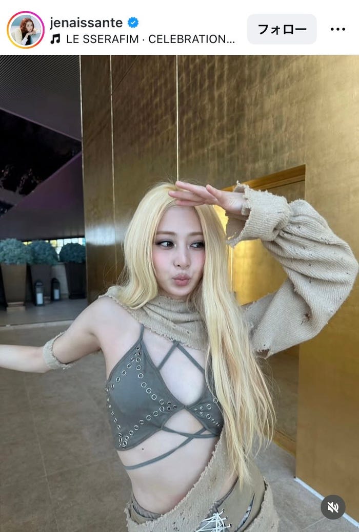 HUH YUNJIN(ホ・ユンジン)Instagramより