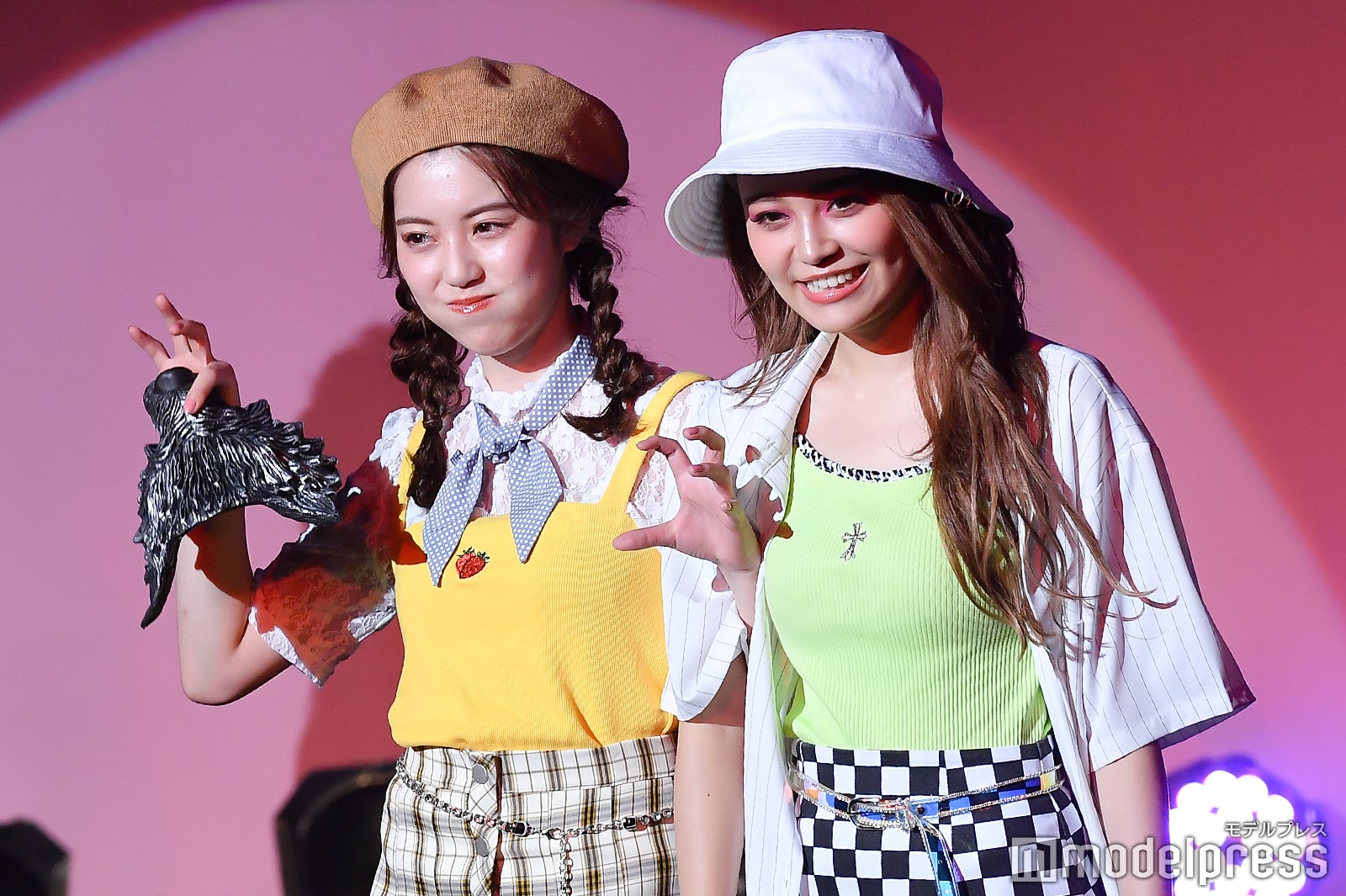 ちゃんえな、れいぽよ （C）モデルプレス