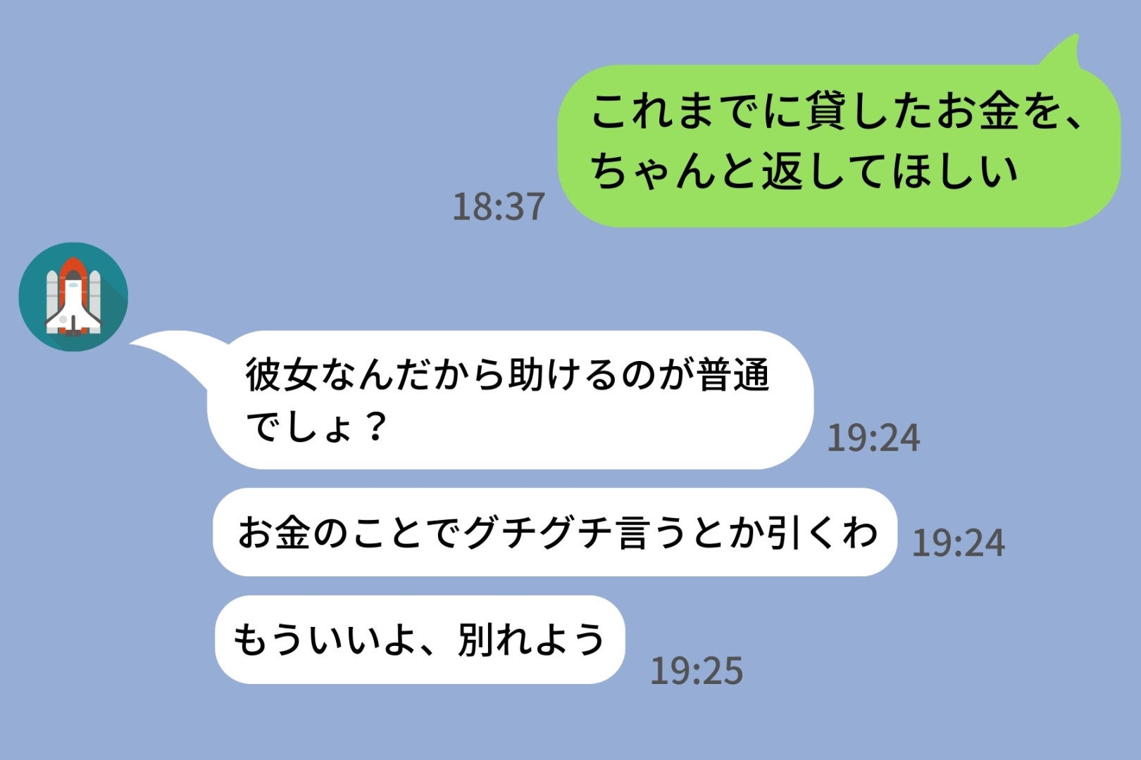 「次会ったときに返すから！」定期的にお金を借りに来る彼氏→今までの精算分を問い詰めた結果