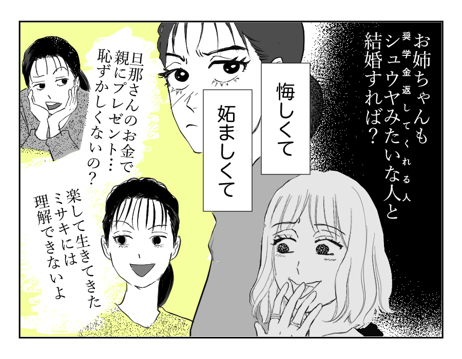 奨学金のことで姉が粘着してくる9-1