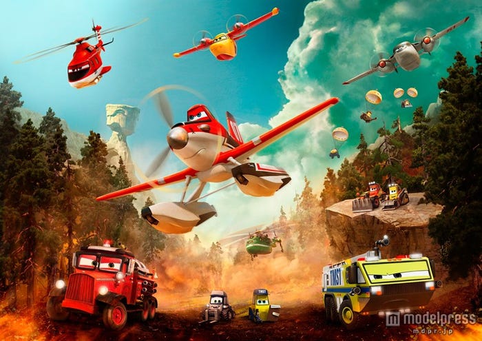 この夏一番!大空を駆けめぐる84分のディズニー・アトラクション!「プレーンズ2/ファイアー&レスキュー」
