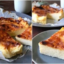 最高傑作かも…バスク風チーズケーキが簡単激うまと話題!