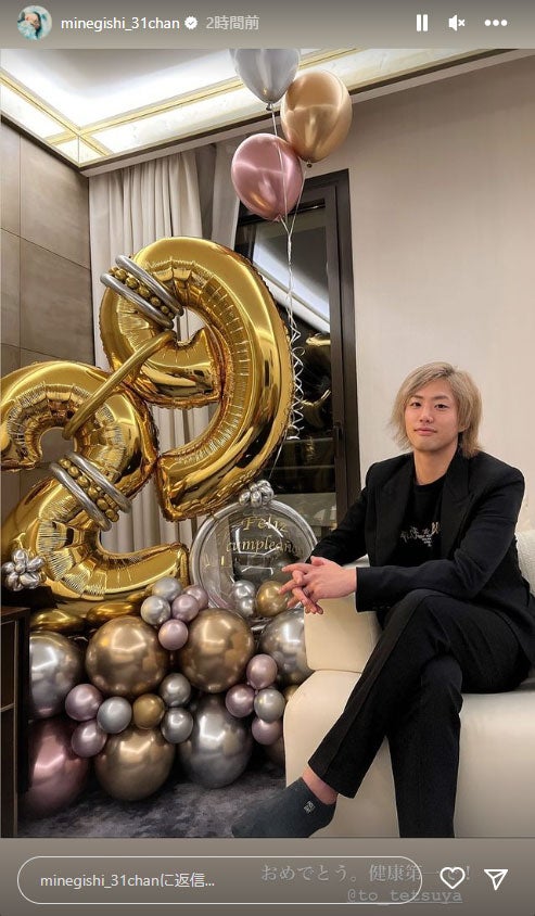 てつや／峯岸みなみInstagramストーリーズより