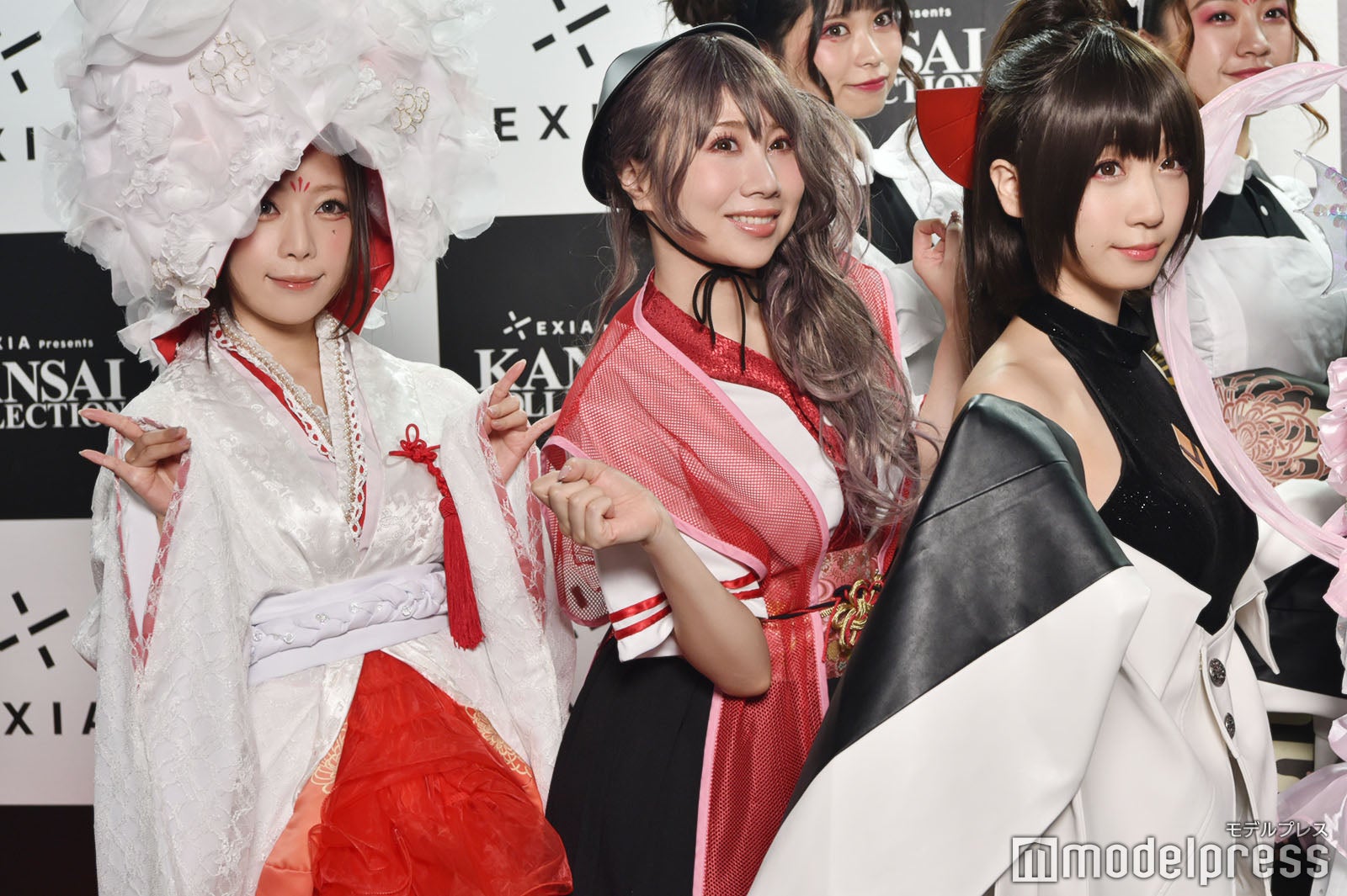 宮本彩希、吉田早希、伊織もえ（C）モデルプレス