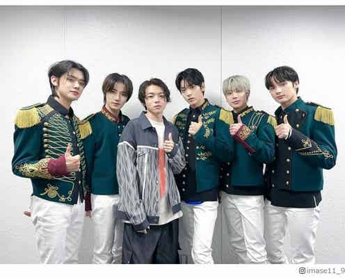imase、TXTと「NIGHT DANCER」コラボ コンサート訪れ「キラキラし過ぎて眩しかった」