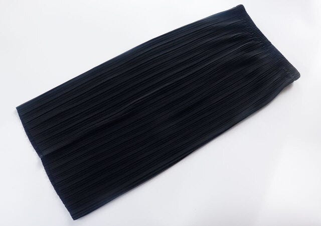 CJZプリーツスカート　タイトスカート　黒