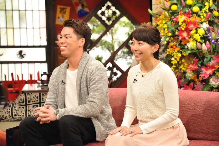 前田健太夫妻(画像提供:関西テレビ)