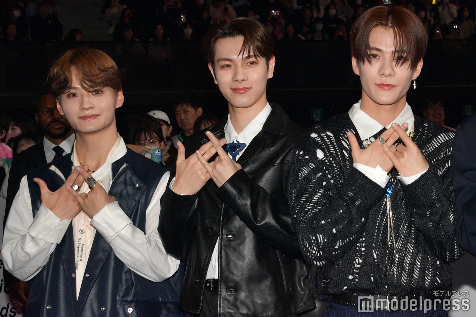 （左から）寺尾香信、福田歩汰 、谷口太一／DXTEEN（C）モデルプレス