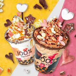 濃厚ディップチョコレートラテ、ホワイトキャラメルディップラテ各650円(税込)/画像提供:オペレーションファクトリー