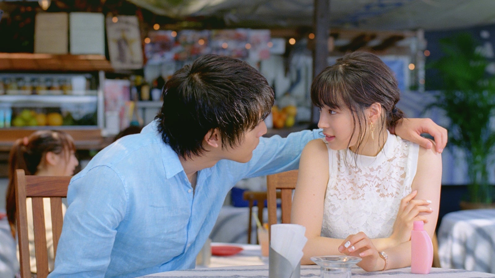 中川大志、広瀬すず／新TVCMより（提供画像）