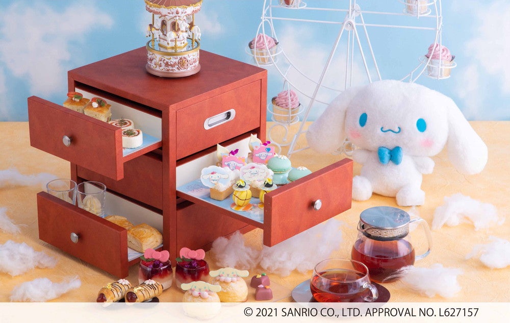 シナモロールのふわもこスイーツワンダーランド～サンリオキャラクターズ コラボティーパーティー～（提供画像）