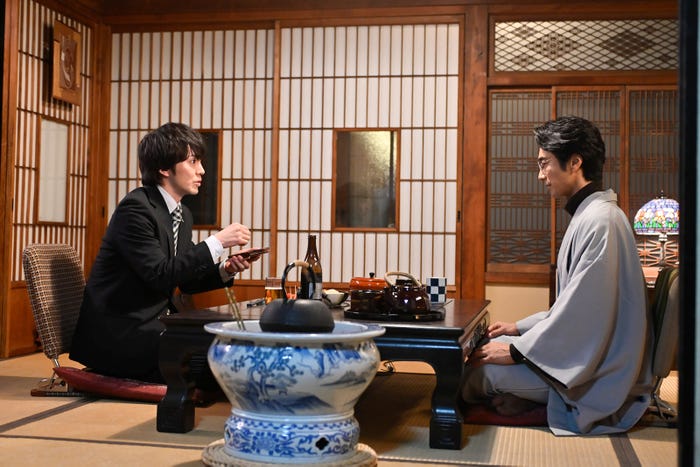 林遣都、眞島秀和「おっさんずラブ-リターンズ-」第3話(C)テレビ朝日