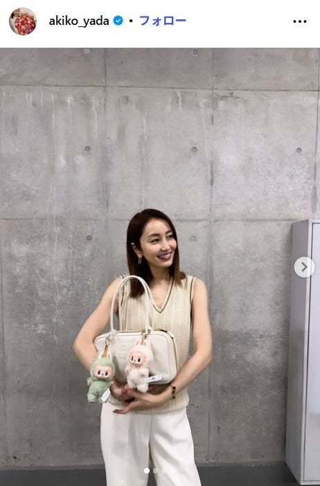 矢田亜希子Instagramより