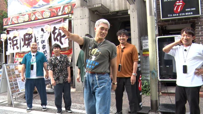 (左から)岡部大、秋山寛貴、中務裕太、平子祐希、酒井健太(C)テレビ朝日