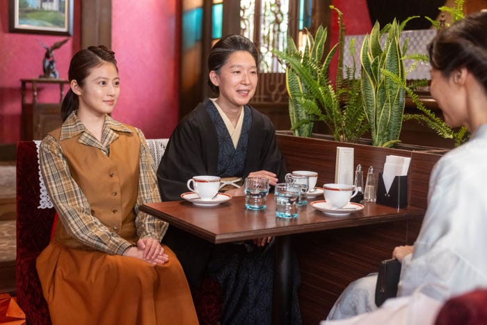 今田美桜、江口のりこ、松嶋菜々子「あんぱん」第105話(C)NHK