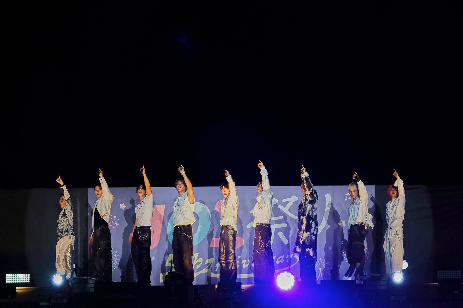 JO1「JO1 5th Anniversary ～祭り～」（C）LAPONE ENTERTAINMENT