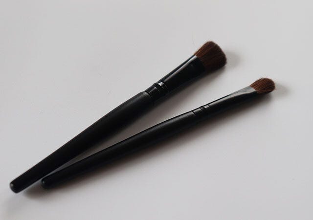 100円ショップ　100均　100円　百円　百円ショップ　便利　優秀　使える　おすすめ　オススメ　レビュー　ダイソー　DAISO　ダイソー商品　人気　メイクブラシ　メイクツール　ブラシ　ツール　アイシャドウラウンドブラシ